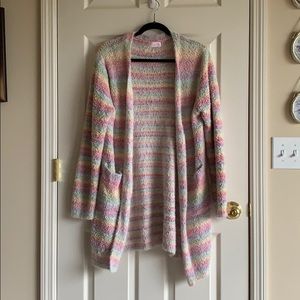 Pink Lily Pastel Cardigan